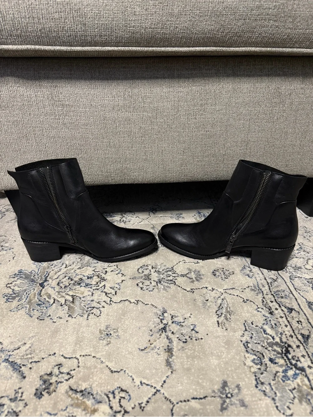 Paul Green Willow Boots Black Leather